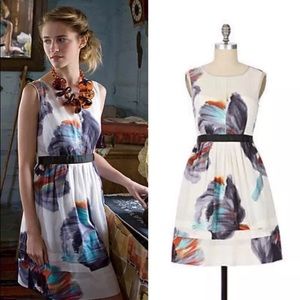 Anthropologie Leifsdottir Morning Colors Dress